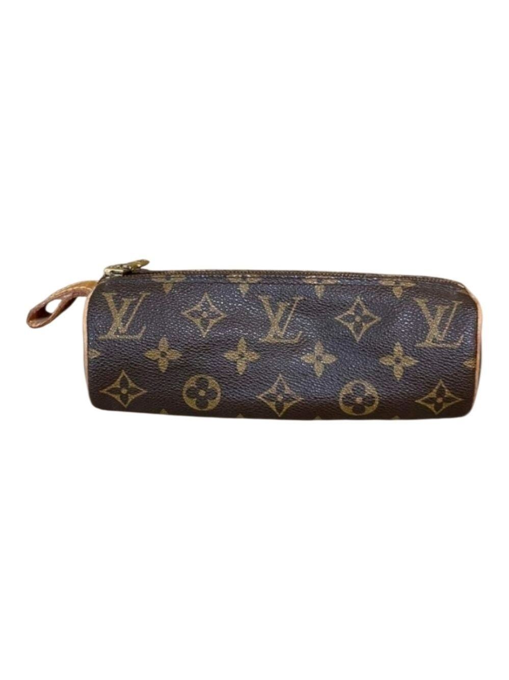 Louis Vuitton Monogram Papillon Pouch Vintage Designer Mini Bag OS